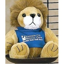 Continental Series Lion Stuffed Animal w/Shirt (6")