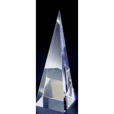 Crystal Pyramid Tower (8"x2 5/8")