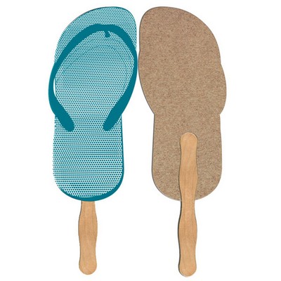 Flip Flop Recycled Hand Fan