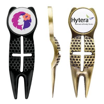 Crosshairs Divot Tool