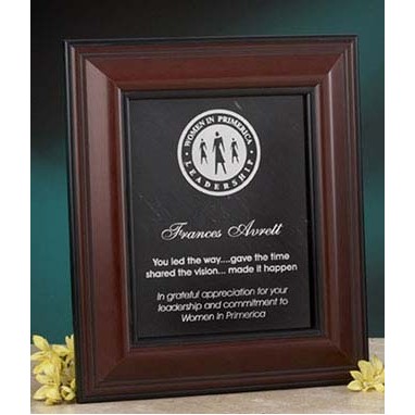 Custom Genuine Granite Executive Plaque (12"x14")