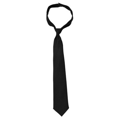 Black 20" Police Issue Velcro Necktie