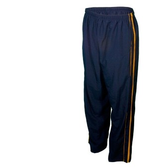 Youth Taslan Unlined Pull-On Warm Up Pant w/ Piping & Open Bottom