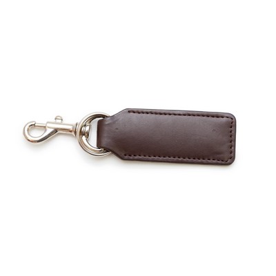 Ashlin® Designer Espresso Brown Beatrix Rectangular Key Fob