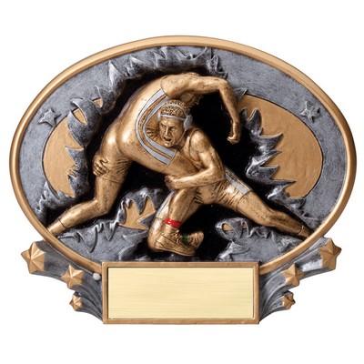 Motion X Oval - Wrestling Award (Male)