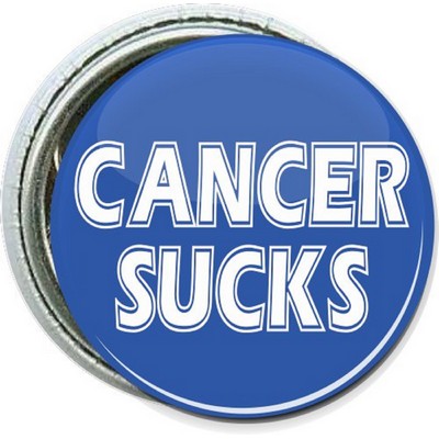 Awareness - Cancer Sucks - 1 Inch Round Button