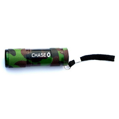 Camouflage LED Metal Flashlight