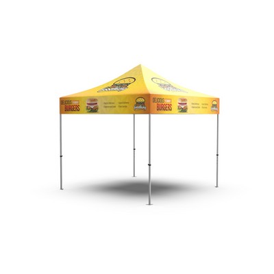 10'x10' Pro Grade Aluminum Pop Up Canopy w/ 600 Denier Polyester