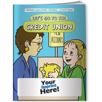 Coloring Book - Let's Go to the Credit Union