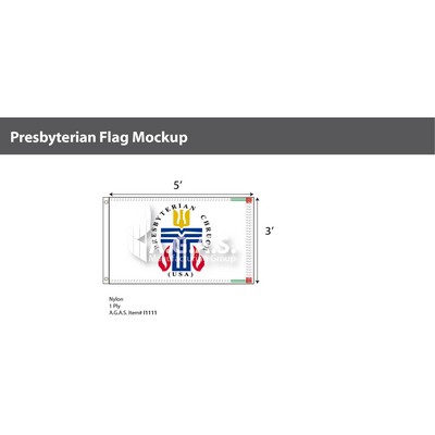 Presbyterian Flags 3x5 foot