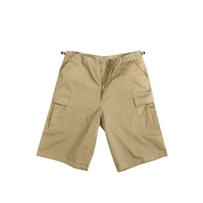 Khaki Xtra Long Fatigue Shorts (S to XL)