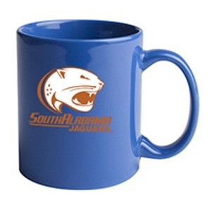 11 Oz. Vitrified C-Handle Mug (Ocean Blue)