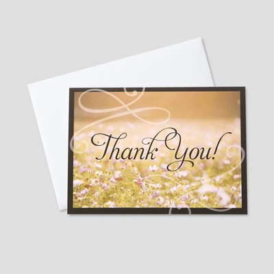 Bountiful Thanks Thank You Greeting Card