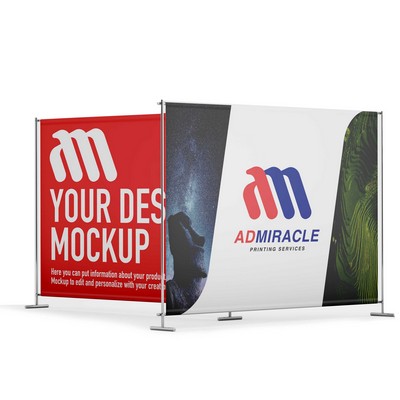 Back Drop 8'x10' (Vinyl 13oz Banner Only + Hardware)