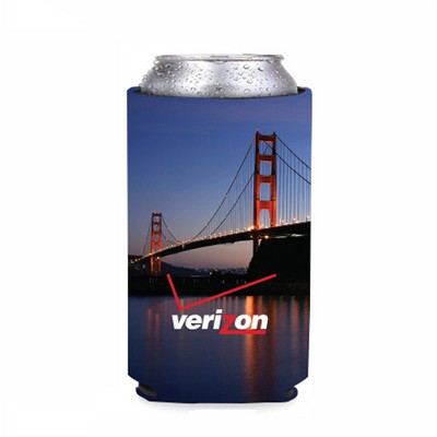 16 Oz. Premium Foam Can Cooler w/ Full Color Sublimation