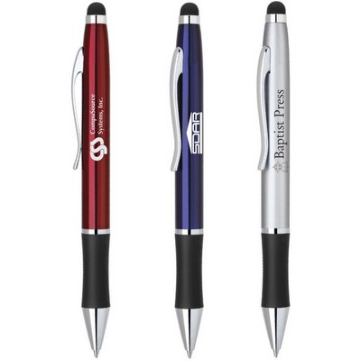 MJ Series Stylus Ball Point Pen - Blue