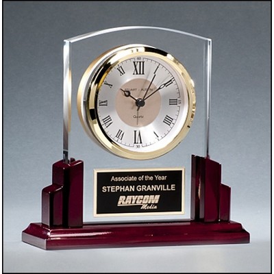 Glass Clock Award (6.625"x6.5")