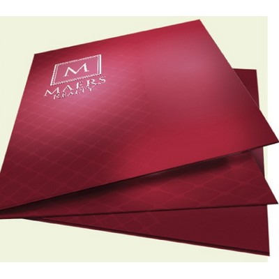 14 Point Full Color Presentation Folder w/UV Coating (6"x9")