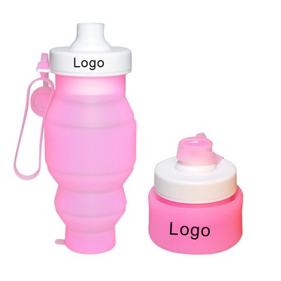 Collapsible Silicone Sports Bottle