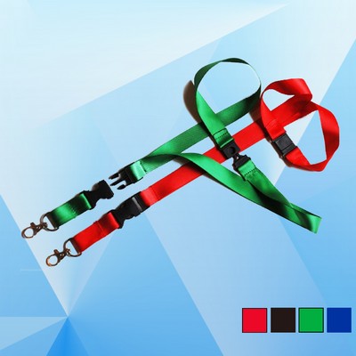 Breakaway Lanyard with Metal Clip