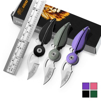 Feather Shaped Foldable Knife