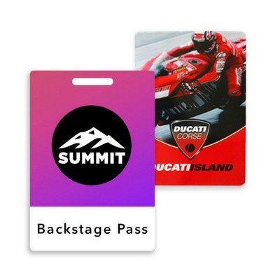 Full Color Tradeshow/Event Passes