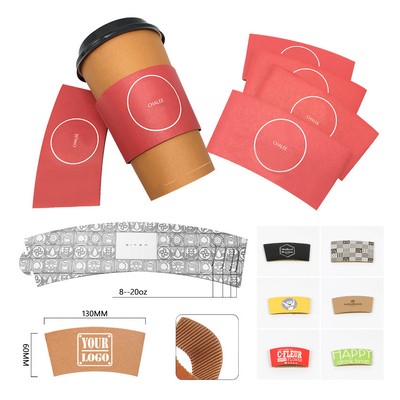 Adjustable Paper Cup Sleeve