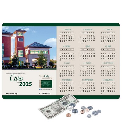 Origin'L Fabric® Heavy Duty Fabric Calendar Counter Mat-11"x17"x1/4"