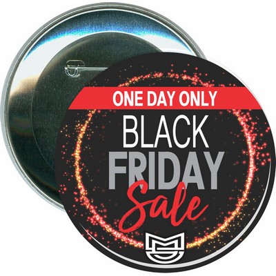 Business Sale - Black Friday Sale - 3 Inch Round Button