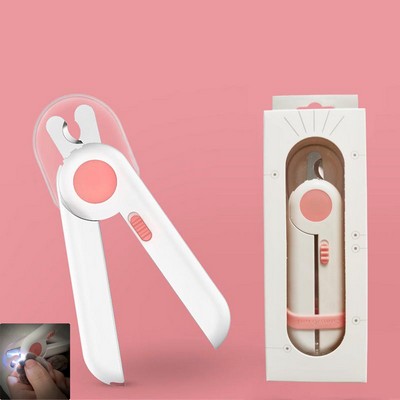 Pet Nail Scissor W/ LED Light And Nail File