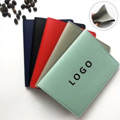 Marble PU Leather Passport Holder