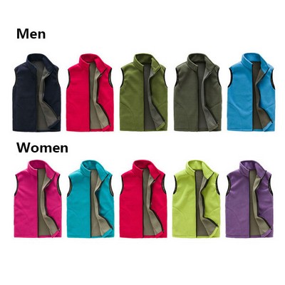 Men'S Bonded Anti Pilling Polar Fleece Vest Jacket