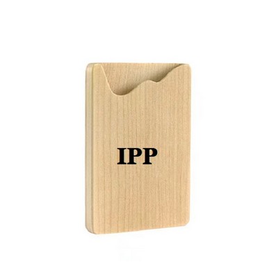 Wood Business Card Holder