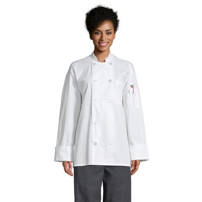 Uncommon Threads Unisex White Classic Poplin Pro Vent Chef Coat