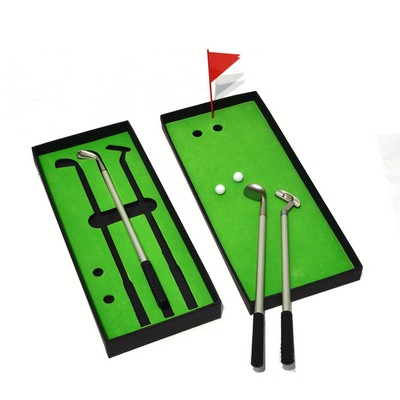 Mini Desktop Golf Ball Pen Gift for Men