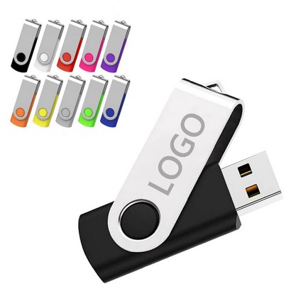 4GB USB 2.0 Swivel Flash Drives