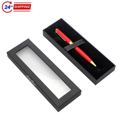 Transparent Window Gift Pen Box