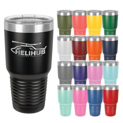 Polar Camel 30 oz. Ringneck Tumbler with Clear Lid