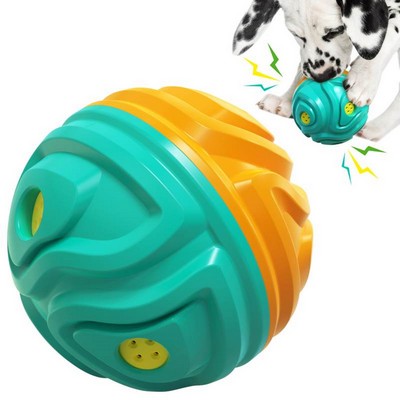 Teeth Cleaning Squeaky Chew Toys Ball