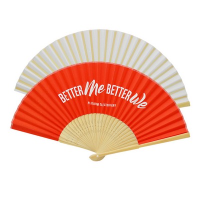 Folding Bamboo Paper Hand Fan