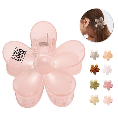 Non Slip Flower Hair Claw Clip