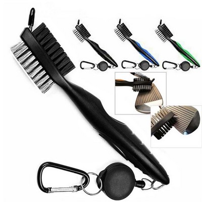 Double Sided Groove Cleaner Cleaning Brushes for Outdoor Exercise golf accessories