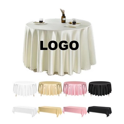 Dinner Round Tablecloth Customization