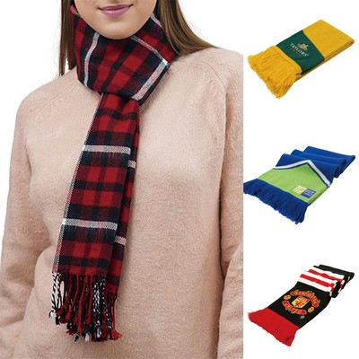 Customized Knitted Scarves