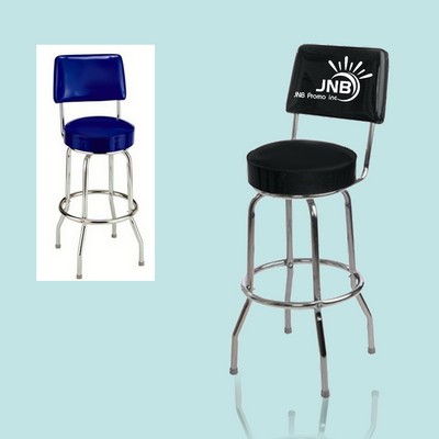 Backrest Swivel Stool