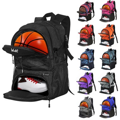 Large Sports Basketball Backpack