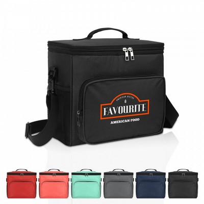 Cubic 12-Can Insulated Cooler Bag