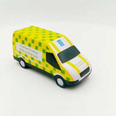 PU Foam Ambulance Shaped Stress Reliever