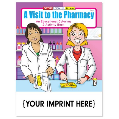 A Visit to the Pharmacy Coloring Book