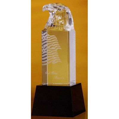 Small Eagle Crystal Award